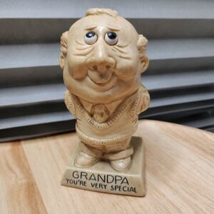Vintage Grandpa Figurine – “You’re Very Special” #9068 | W&R Berries 1973